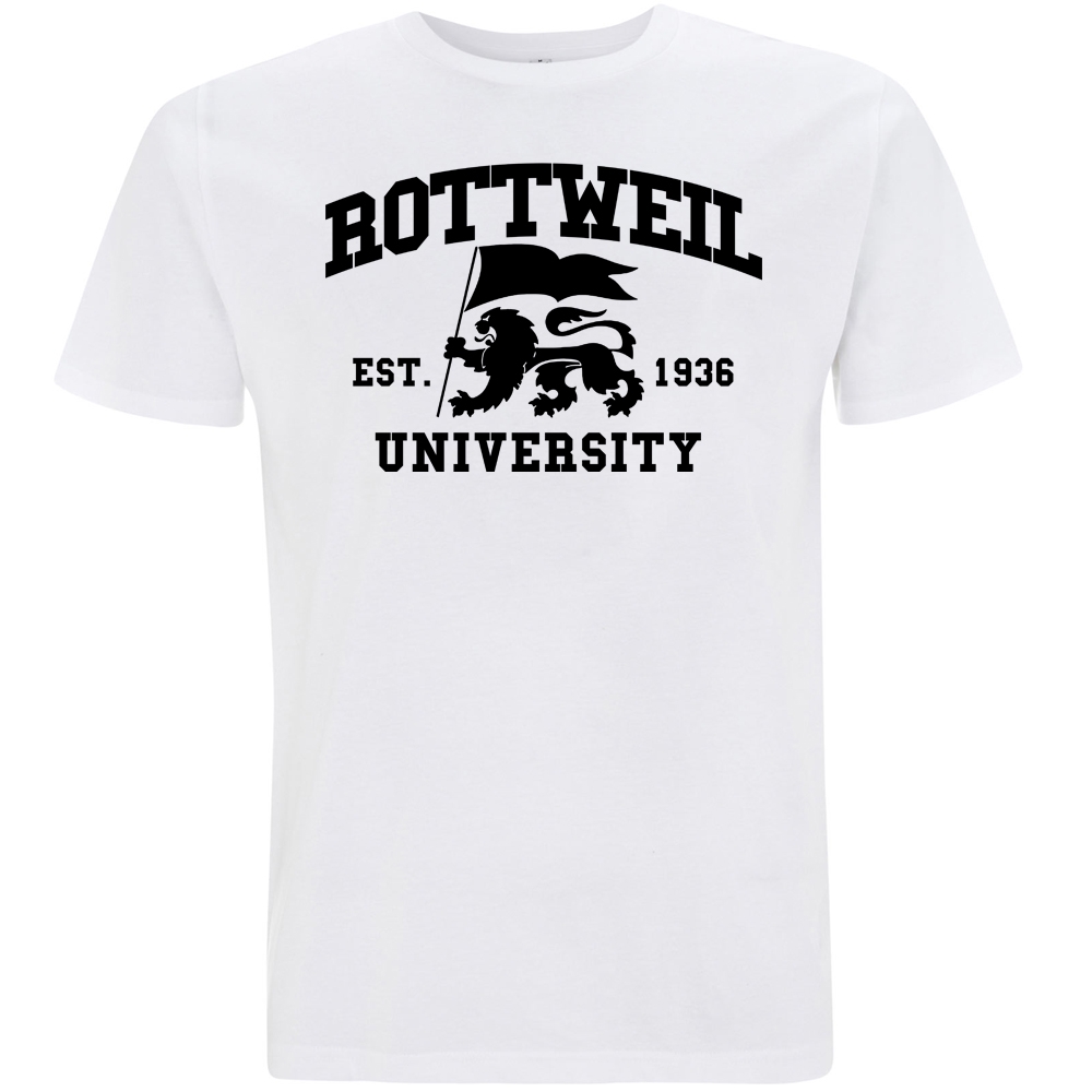 ROTTWEIL T-Shirt weiß