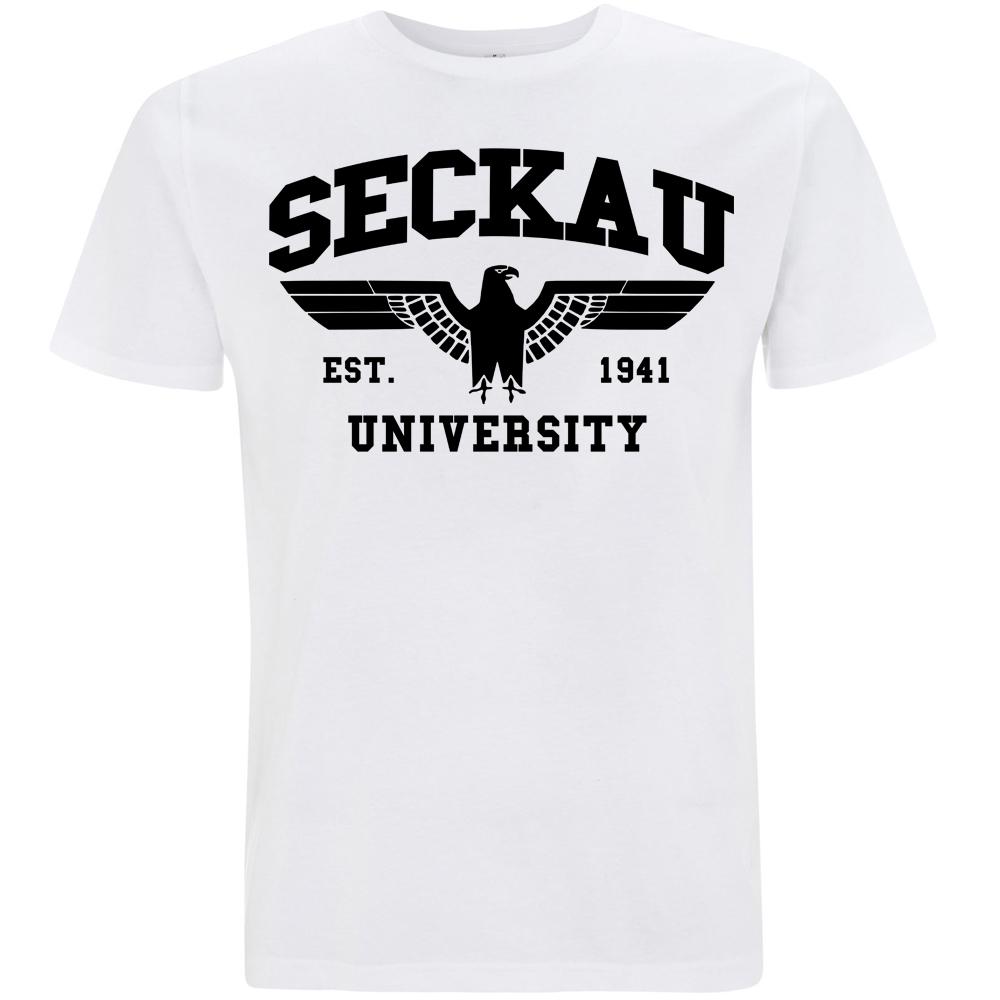 SECKAU T-Shirt weiß