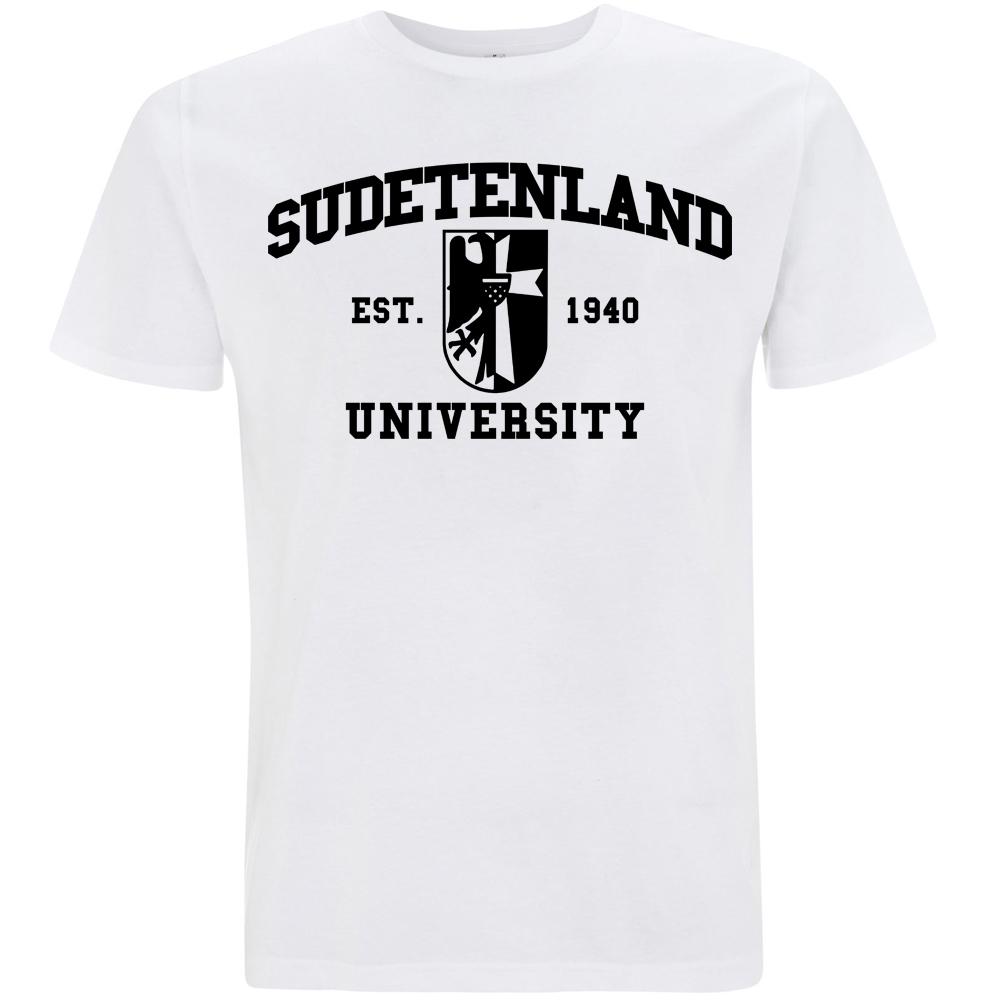 SUDETENLAND T-Shirt weiß