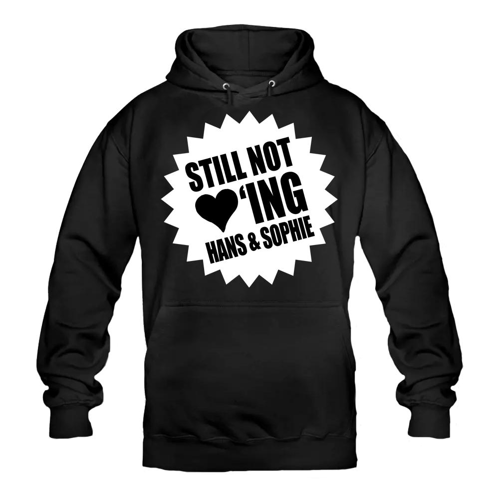 STILL NOT LOVING HANS & SOPHIE Hoody schwarz