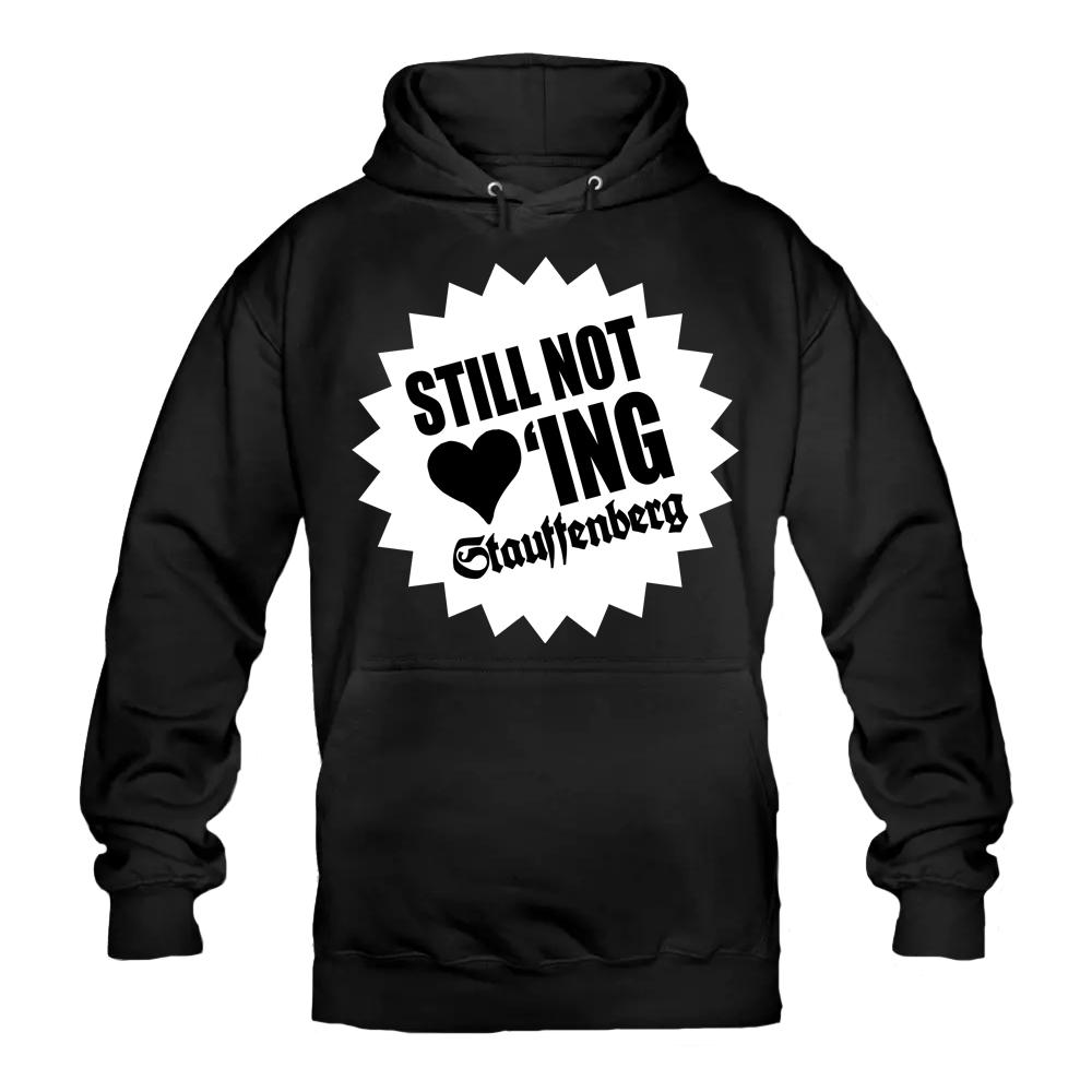 STILL NOT LOVING STAUFFENBERG Hoody schwarz