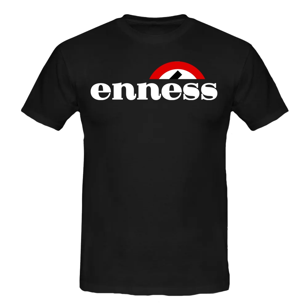 ENNESS T-Shirt schwarz