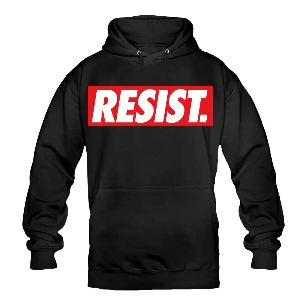 RESIST Hoody schwarz