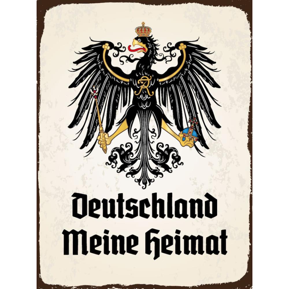 Blechschild - Adler Heimat