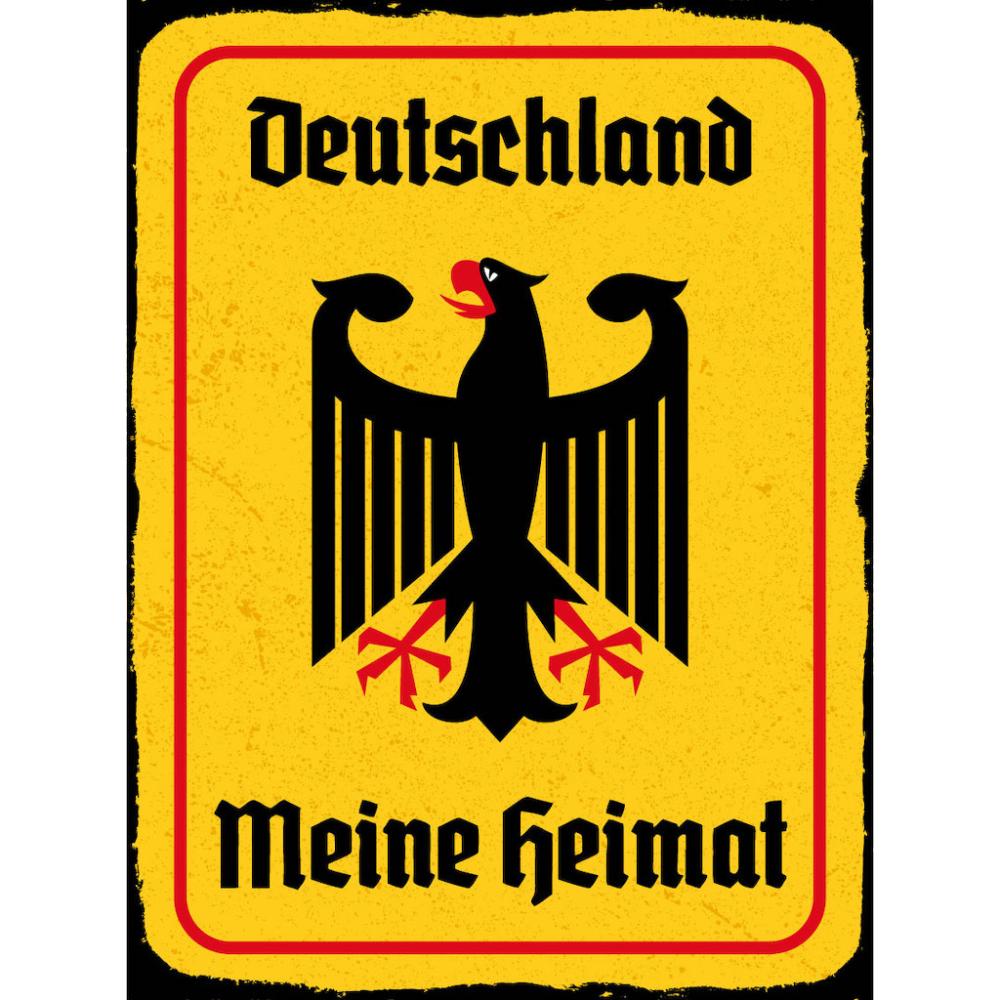 Blechschild - Adler Mein Heimat