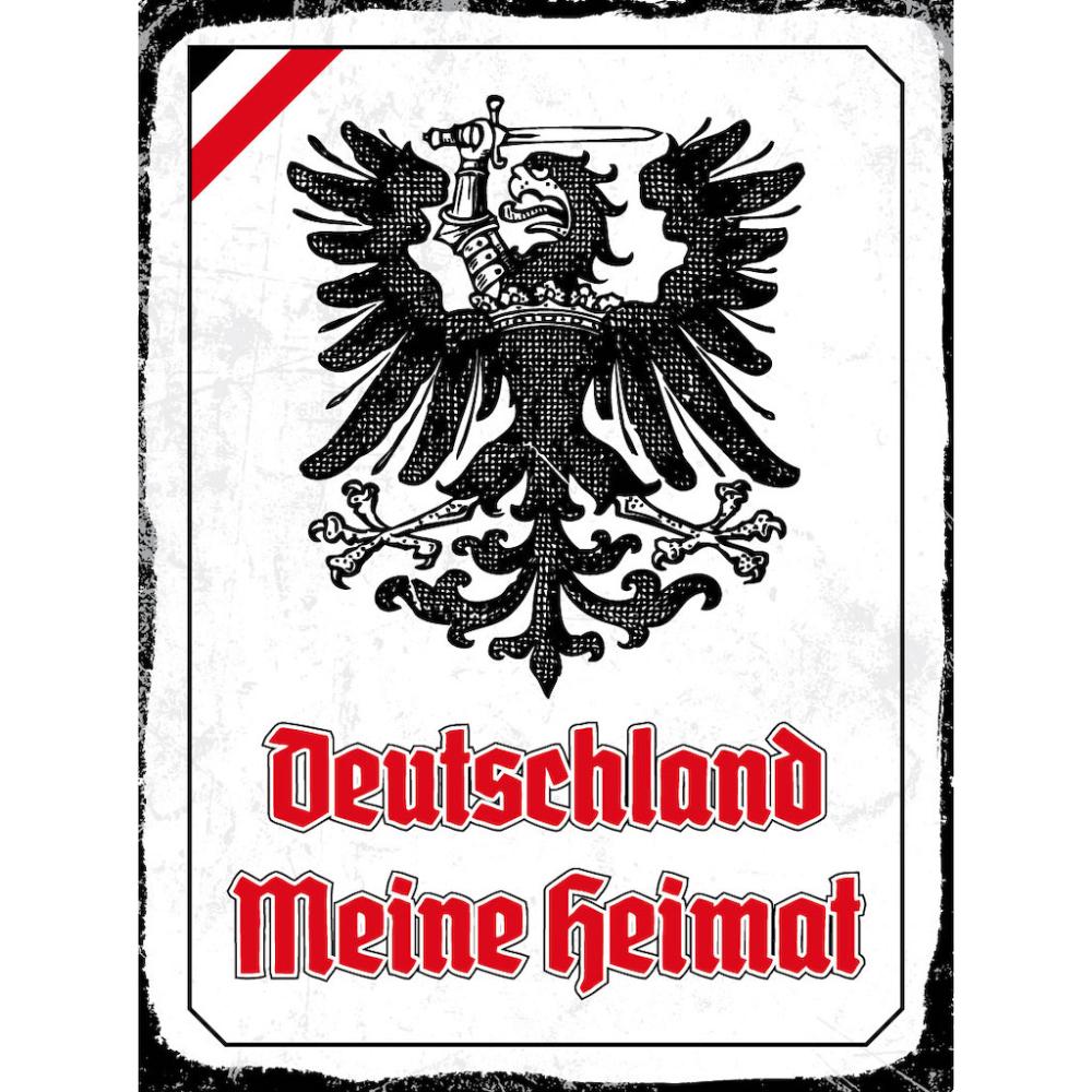 Blechschild - Adler Heimat