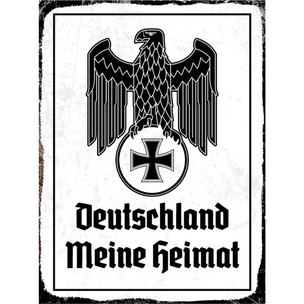 Blechschild - Adler Heimat