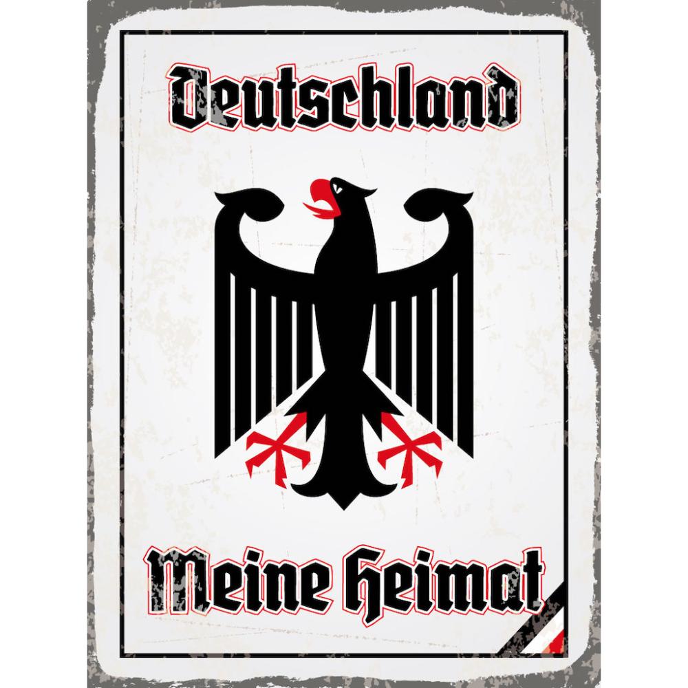 Blechschild - Adler Mein Heimat