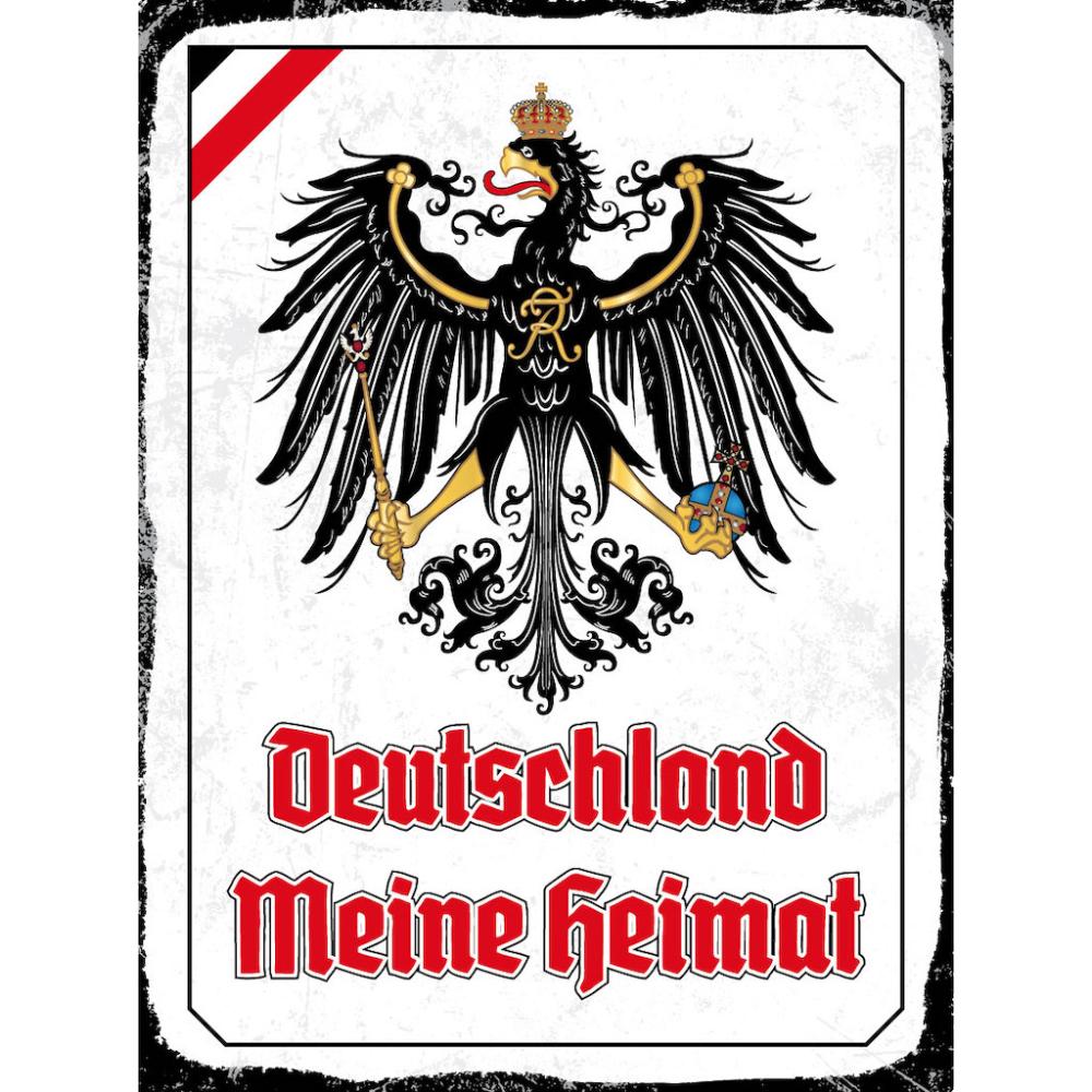 Blechschild - Adler Heimat