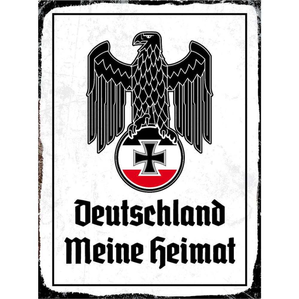 Blechschild - Adler Heimat