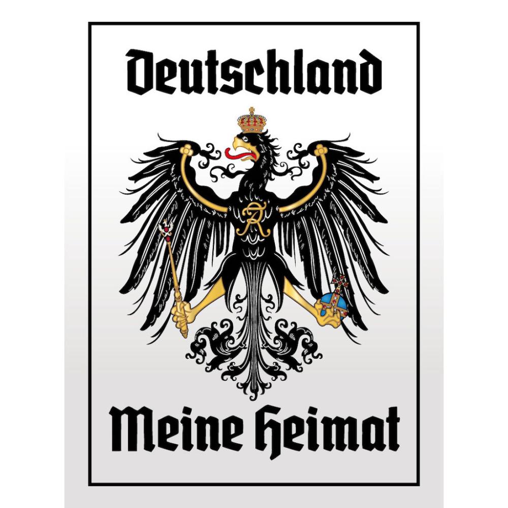 Blechschild - Adler Mein Heimat