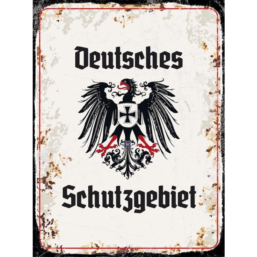 Blechschild - Adler D Schutzgebiet