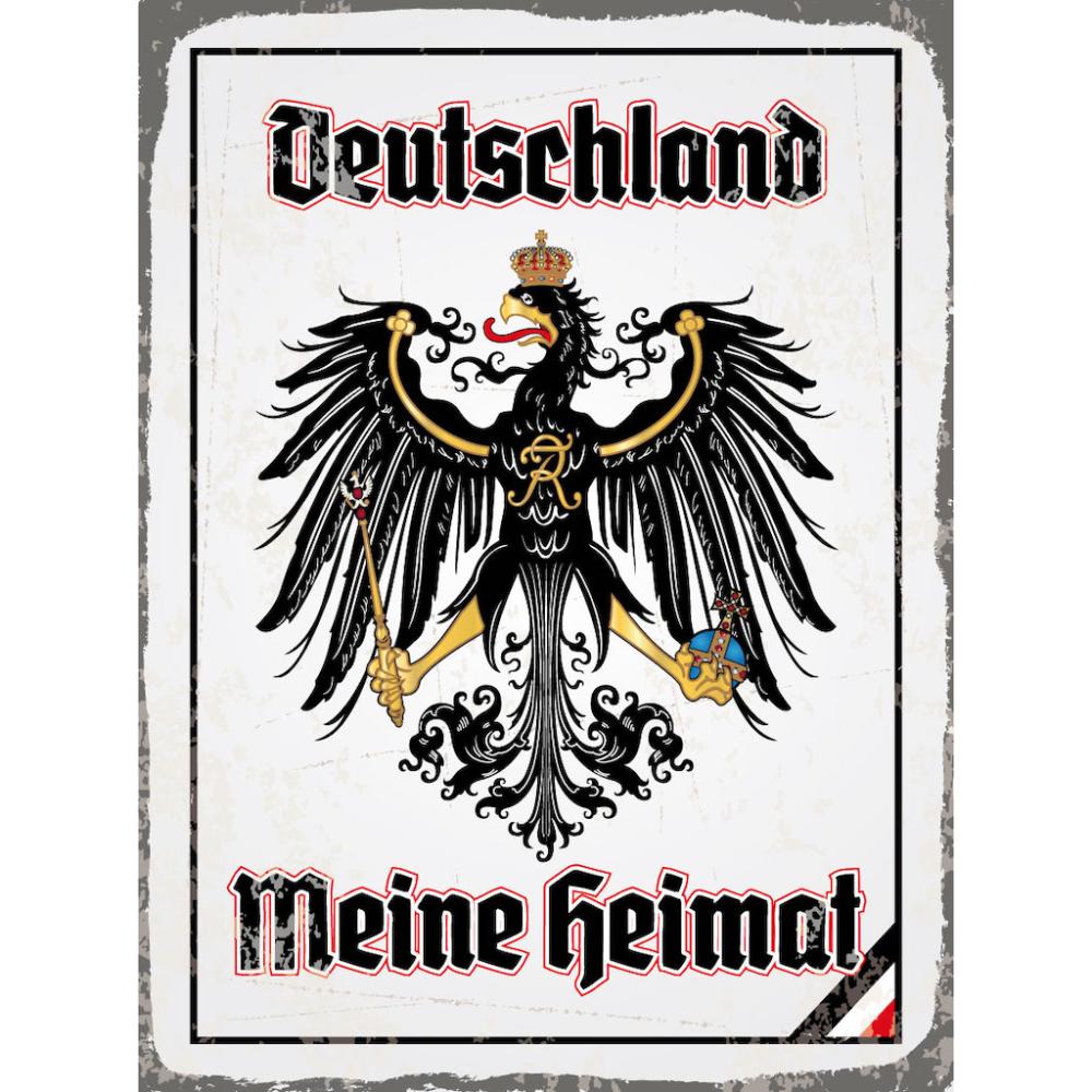 Blechschild - Adler Mein Heimat