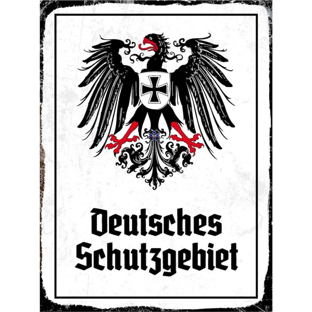 Blechschild - Adler D Schutzgebiet