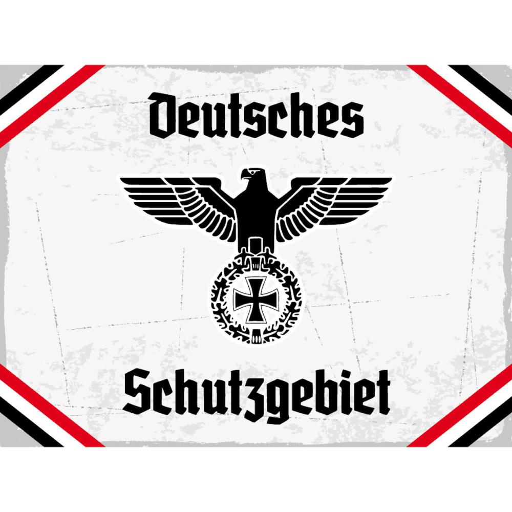 Blechschild - Adler D Schutzgebiet