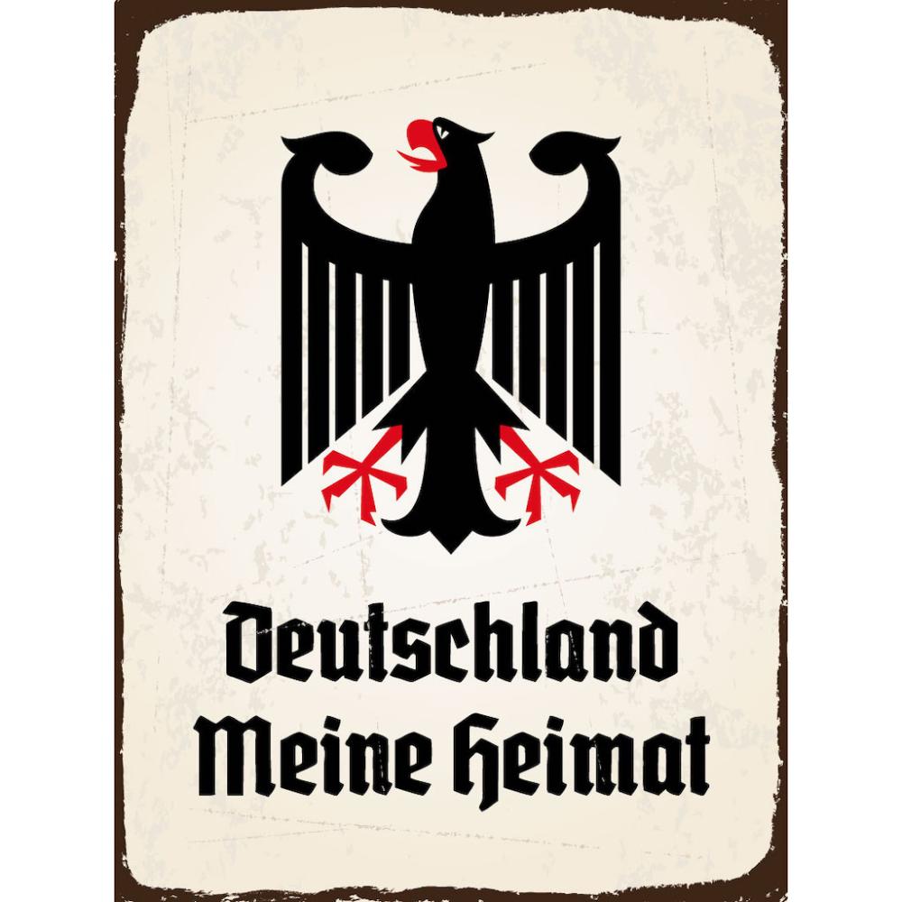 Blechschild - Adler Heimat