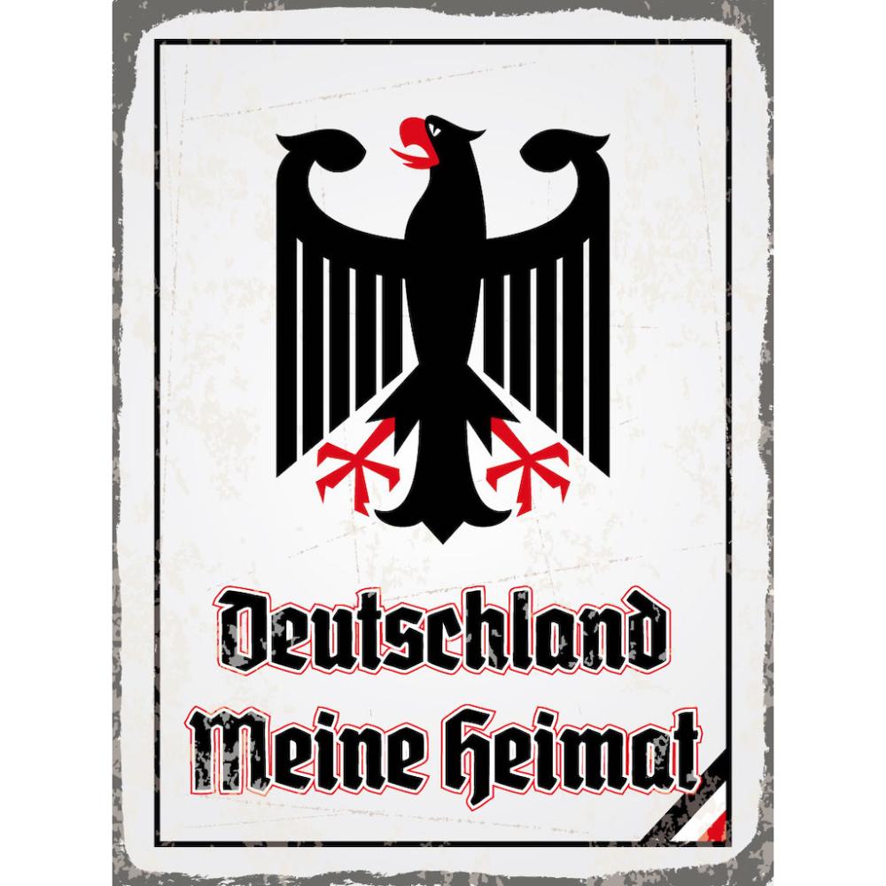 Blechschild - Adler Heimat