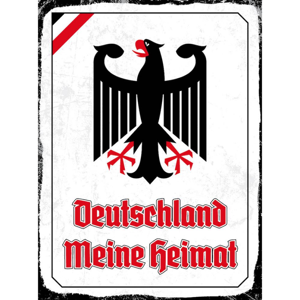 Blechschild - Adler Heimat