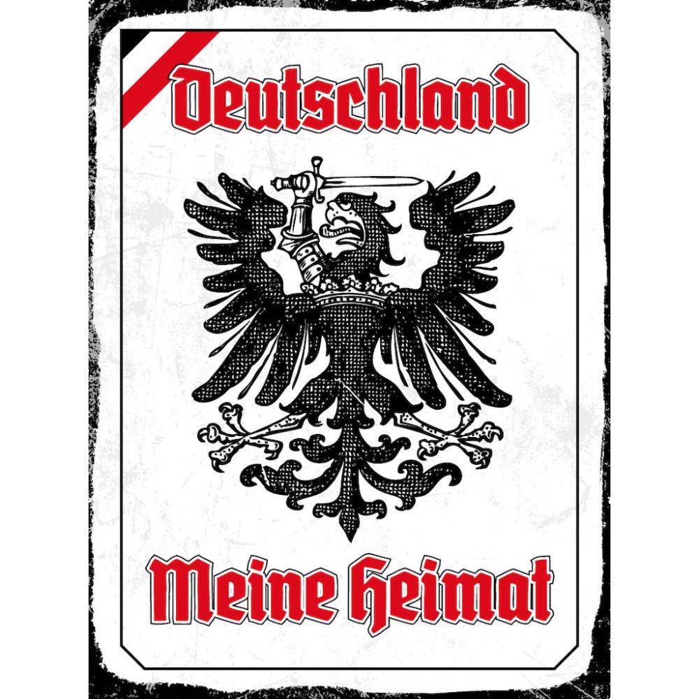 Blechschild - Adler Mein Heimat