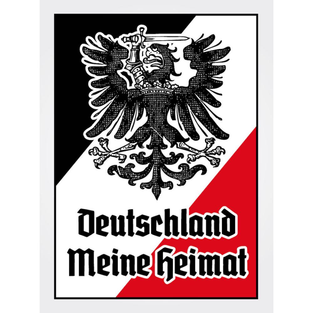 Blechschild - Adler Heimat