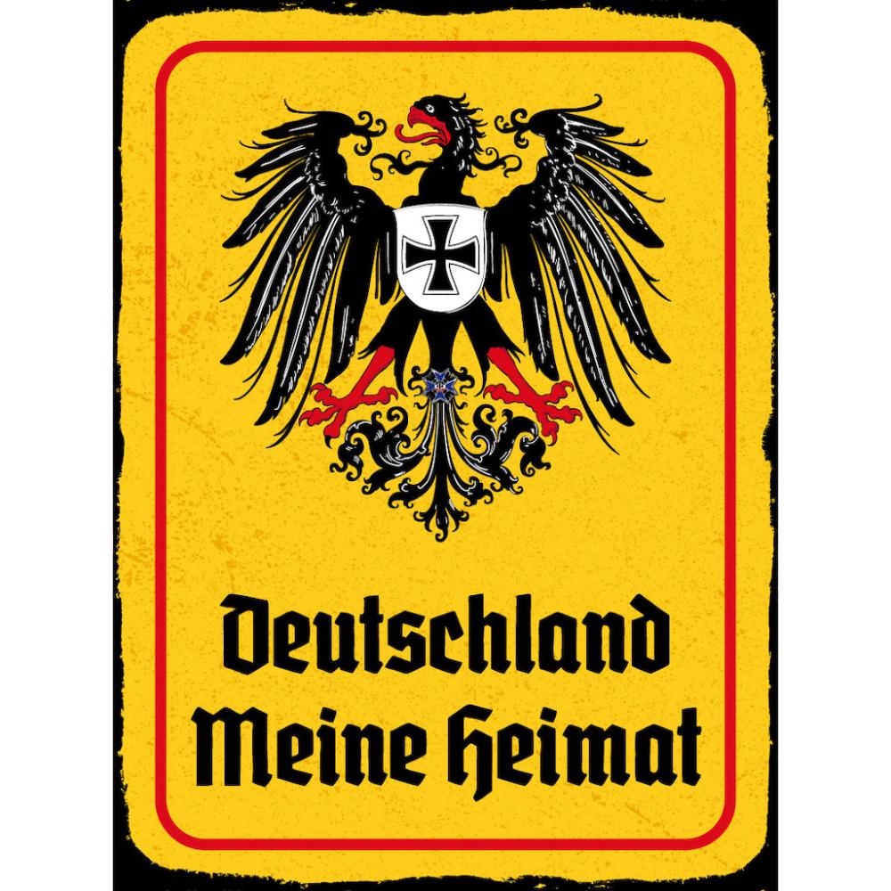 Blechschild - Adler Heimat