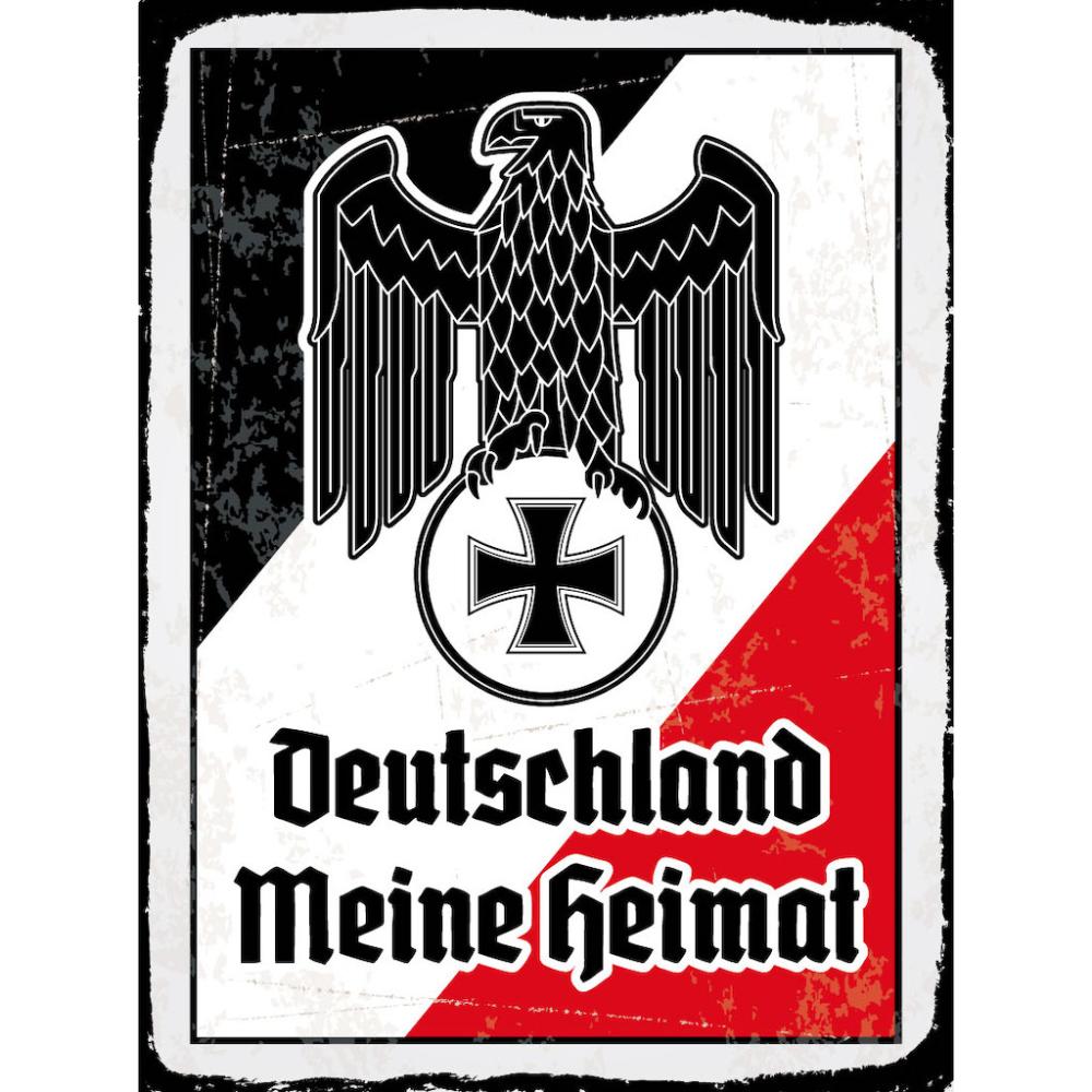 Blechschild - Adler Heimat