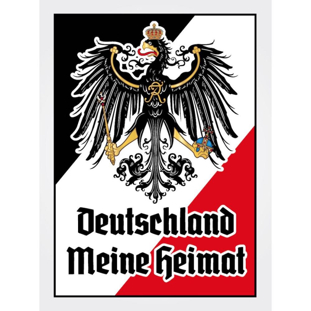 Blechschild - Adler Heimat