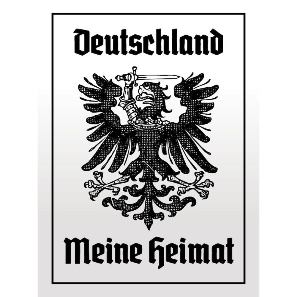 Blechschild - Adler Mein Heimat