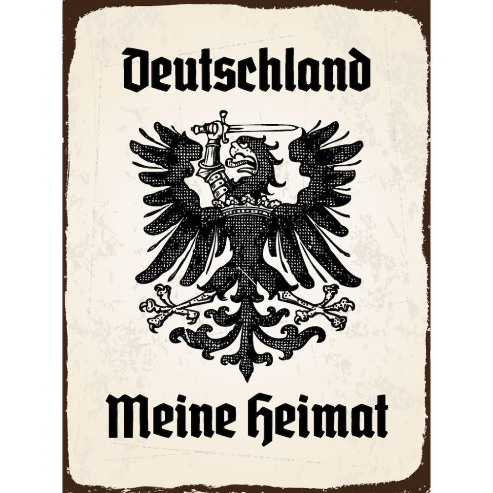 Blechschild - Adler Mein Heimat