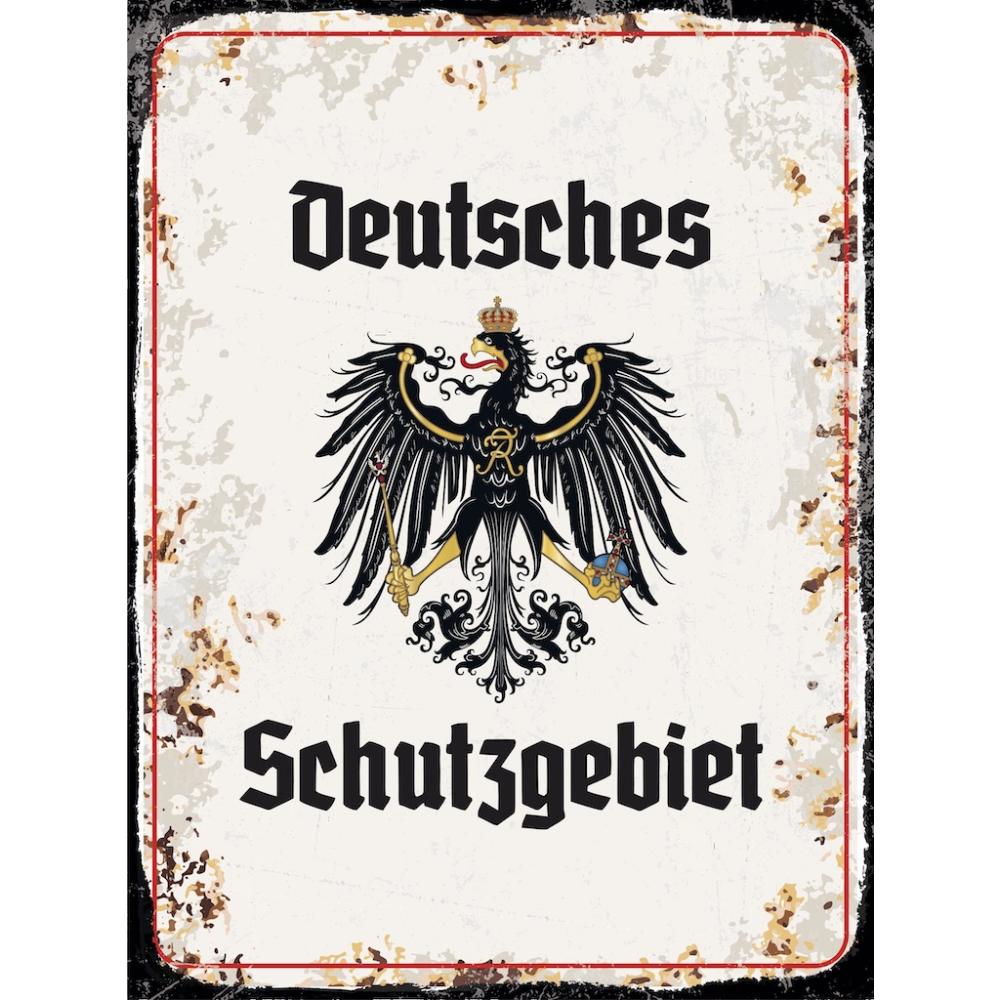 Blechschild - Adler D Schutzgebiet