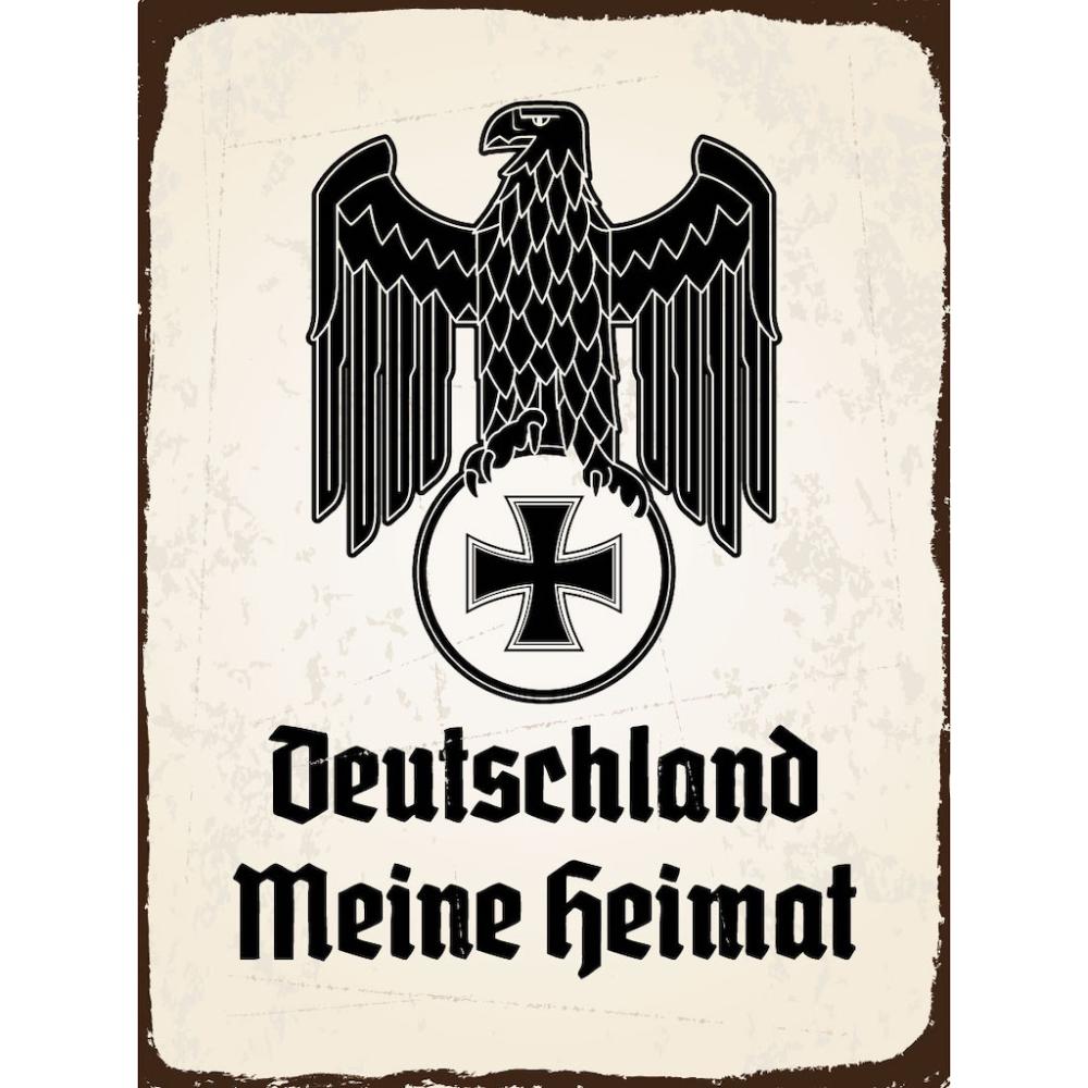 Blechschild - Adler Heimat