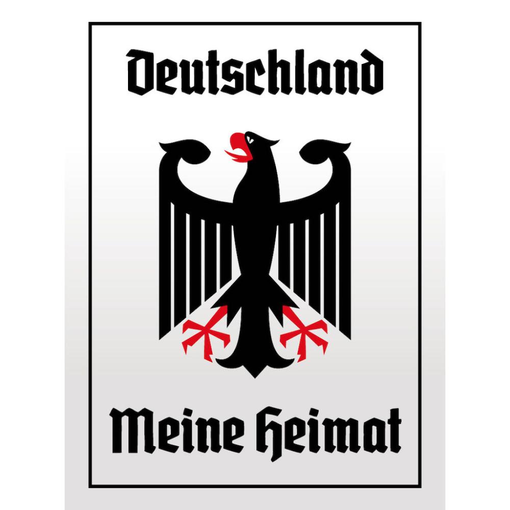 Blechschild - Adler Mein Heimat