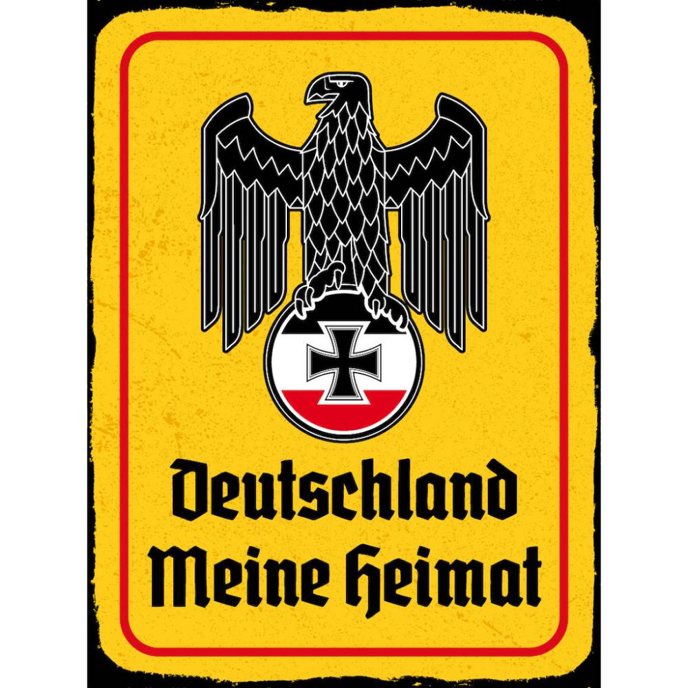 Blechschild - Adler Heimat