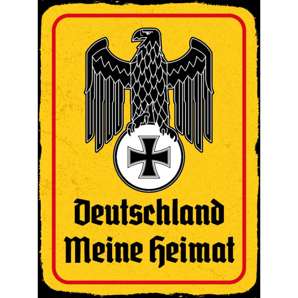 Blechschild - Adler Heimat