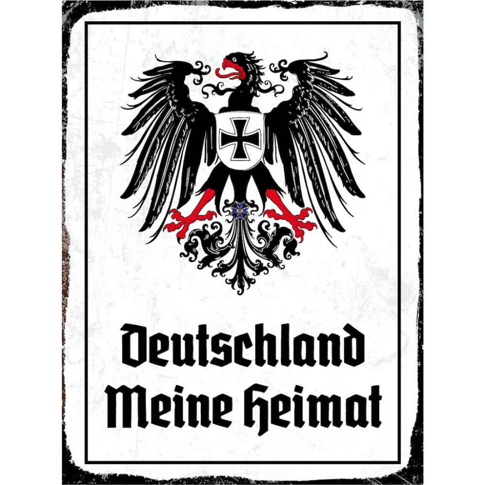 Blechschild - Adler Heimat