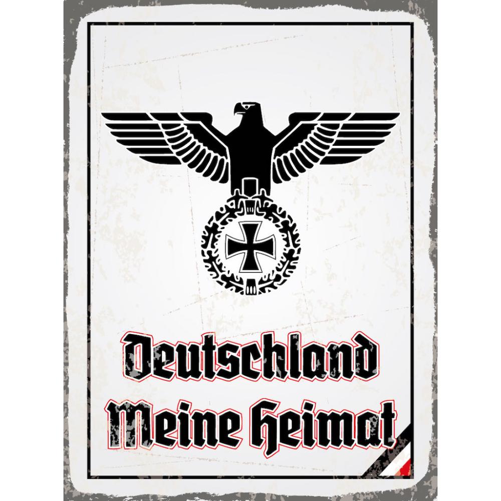 Blechschild - Adler Heimat