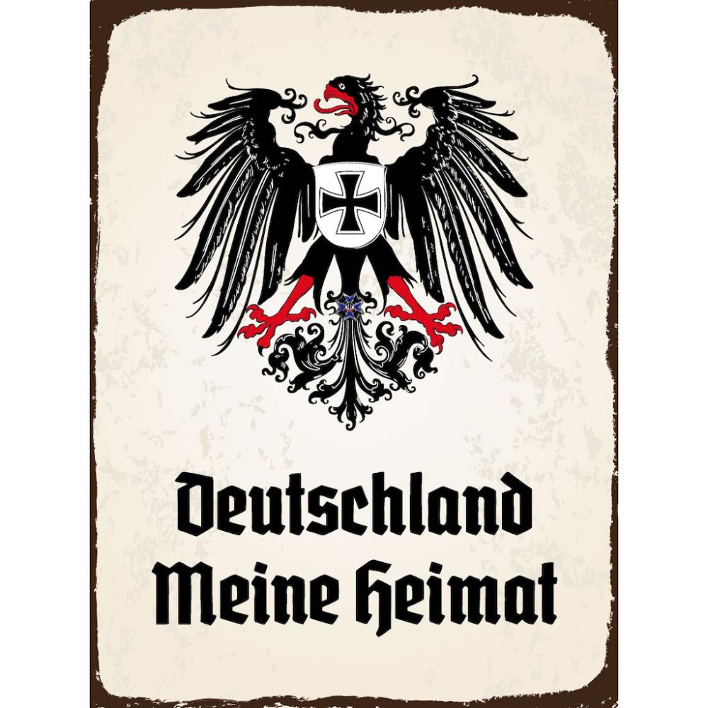 Blechschild - Adler Heimat