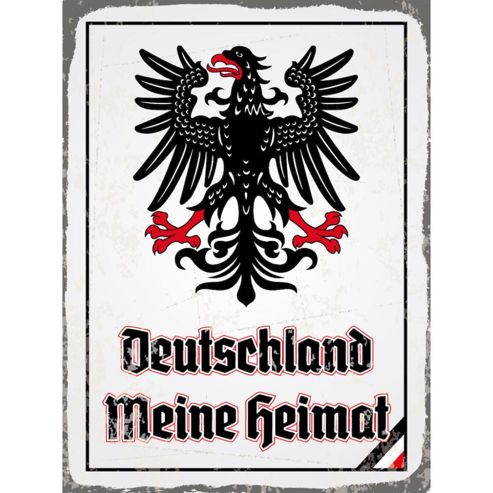 Blechschild - Adler Heimat