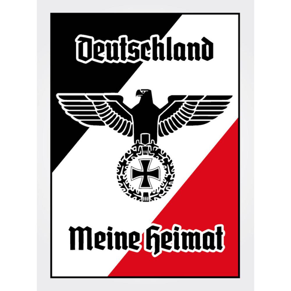 Blechschild - Adler Mein Heimat