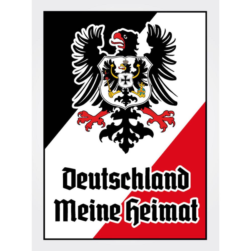 Blechschild - Adler Heimat