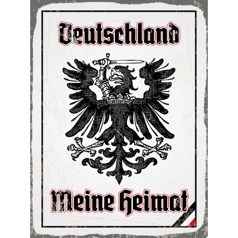 Blechschild - Adler Mein Heimat