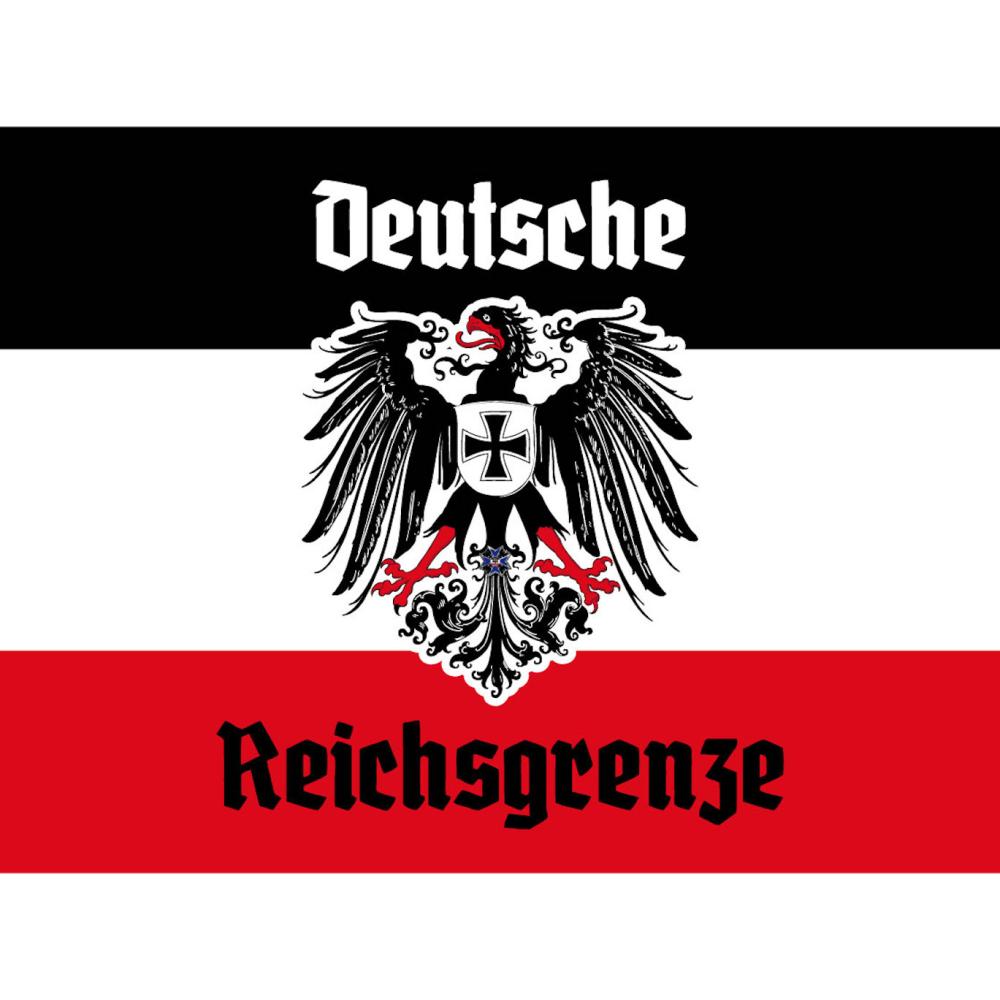 Blechschild - Adler D. Reichsgrenze