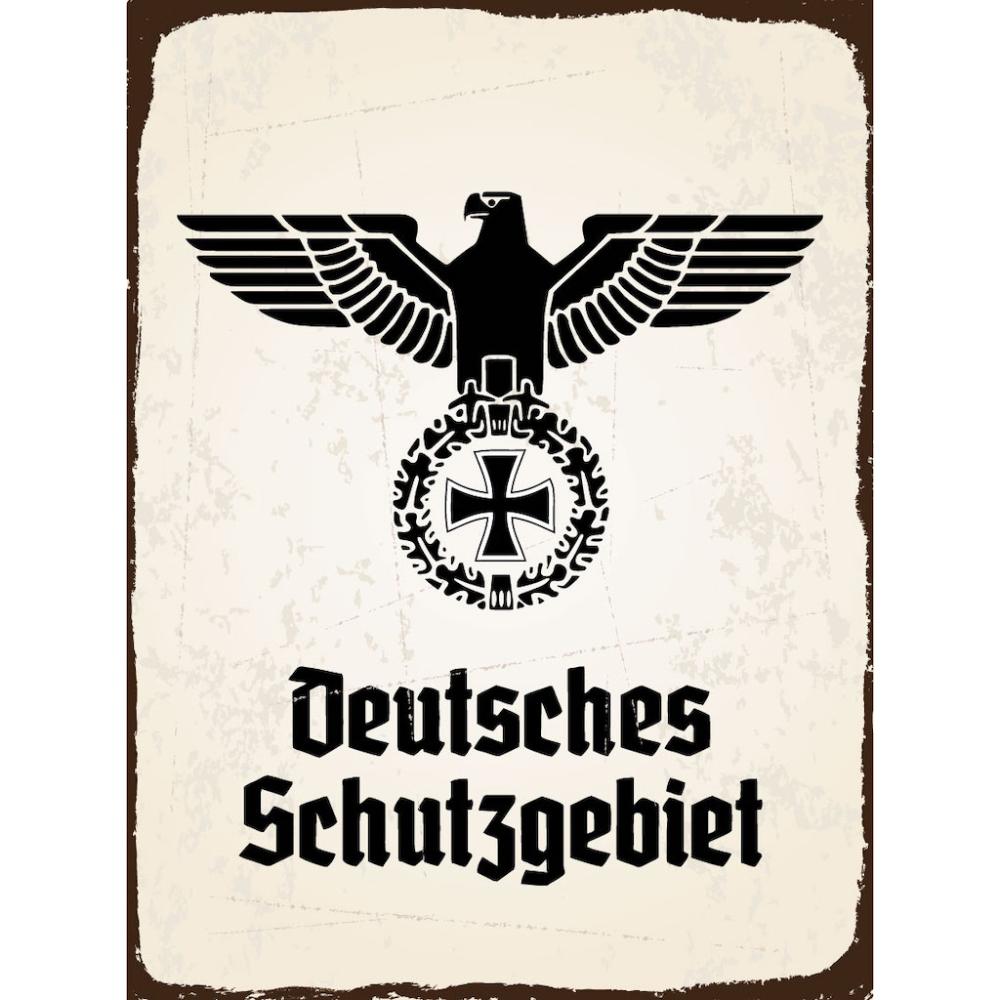 Blechschild - Adler D Schutzgebiet