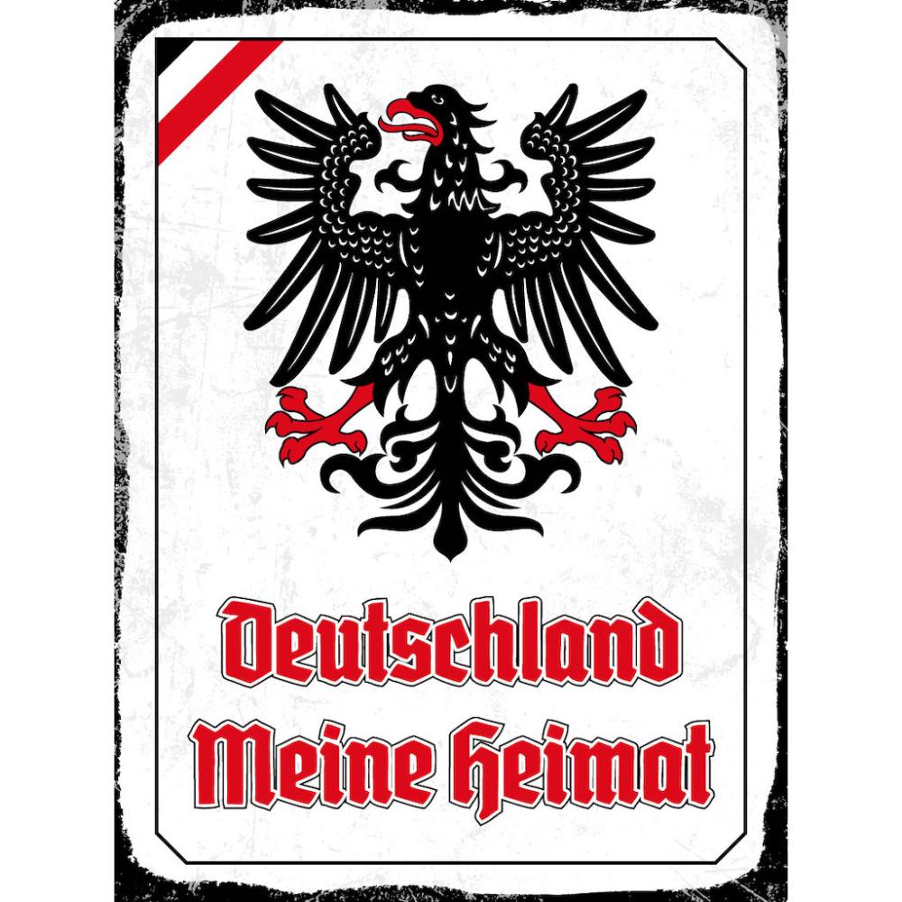 Blechschild - Adler Heimat