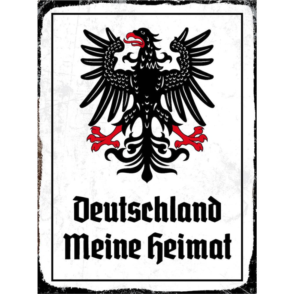 Blechschild - Adler Heimat