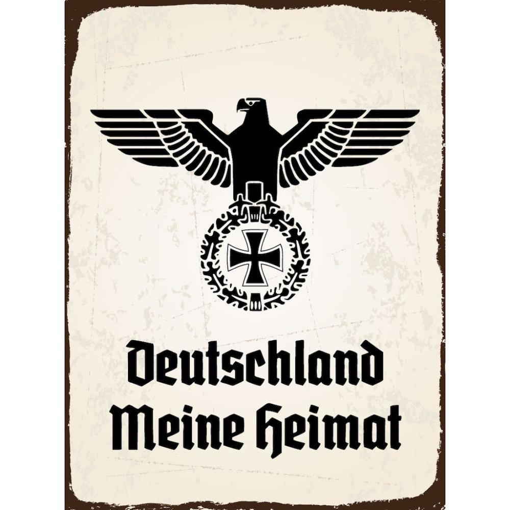 Blechschild - Adler Heimat