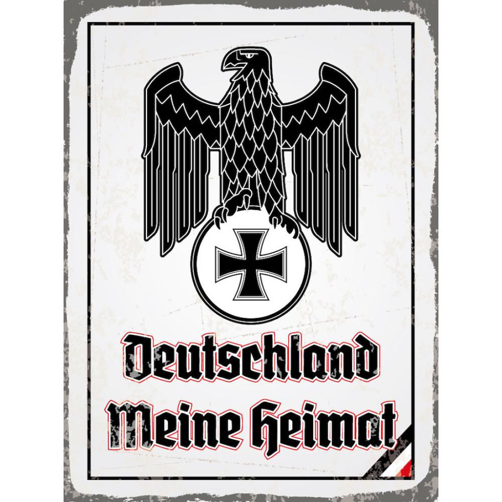 Blechschild - Adler Heimat