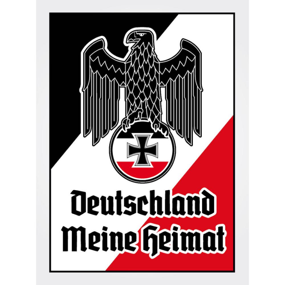 Blechschild - Adler Heimat