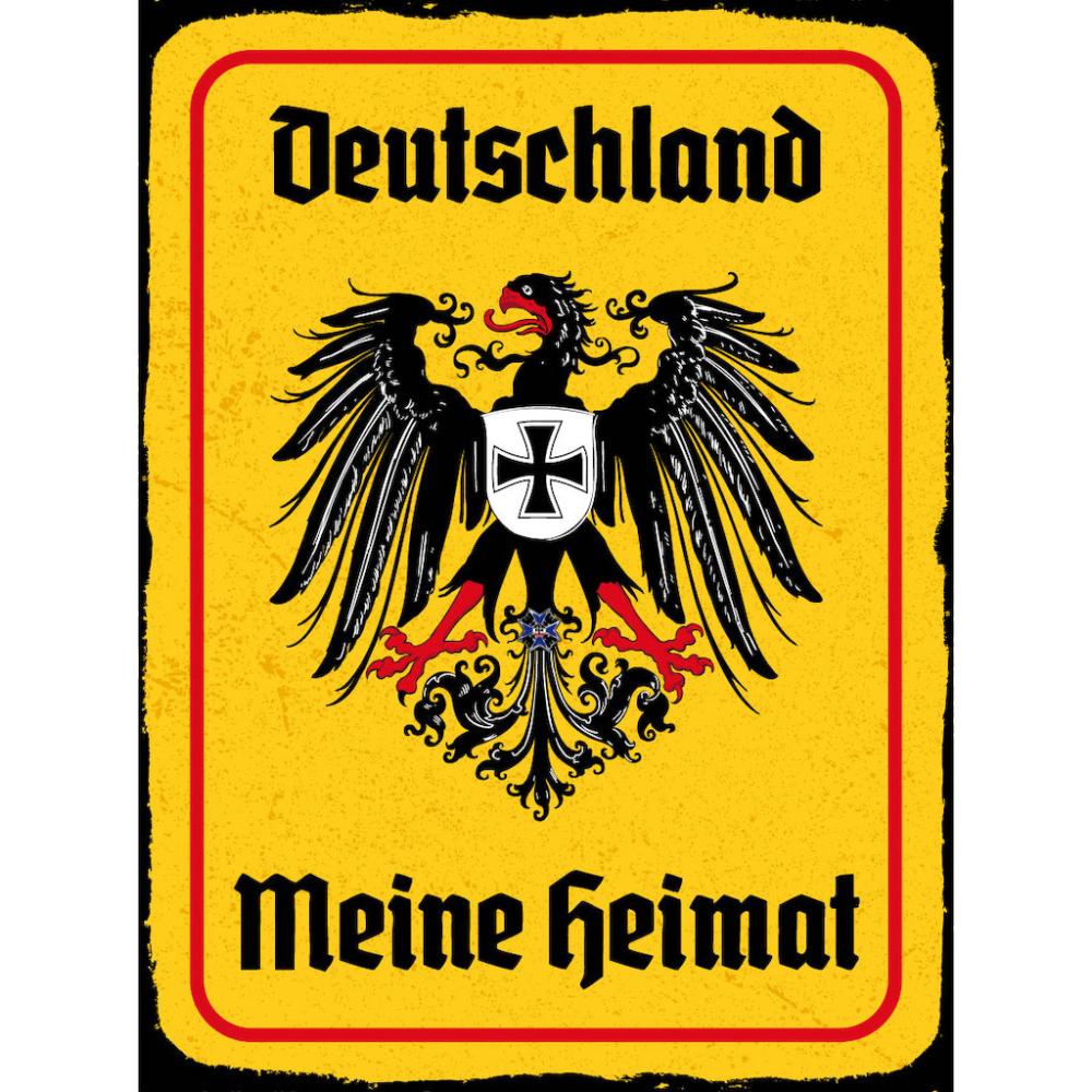 Blechschild - Adler Mein Heimat