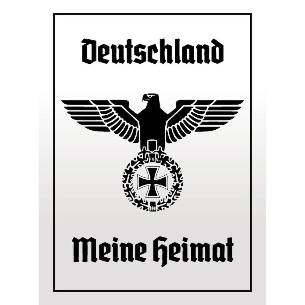 Blechschild - Adler Mein Heimat